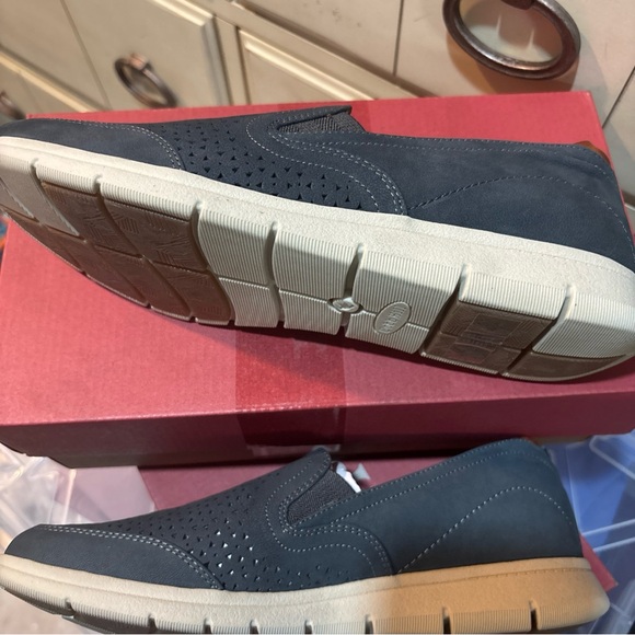 Cobb Hill Lidia Women’s Slip On, In Blue/gray, Size 10, NIB - Picture 6 of 8